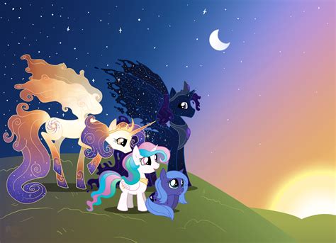 my little pony celestia and luna's parents